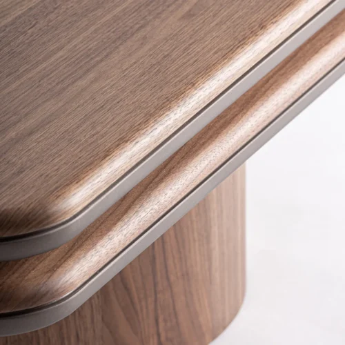 Table basse Kexby noyer et fer Vical Home — vue 7