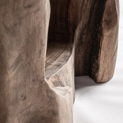 Table basse Khaled bois de suar naturel Vical Home — vue 4