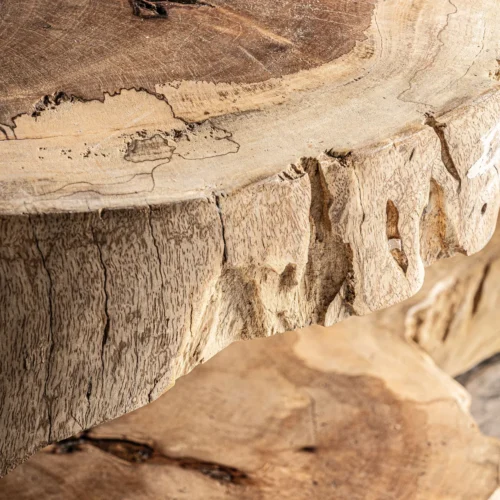 Table basse Khaled bois de suar naturel Vical Home — vue 9