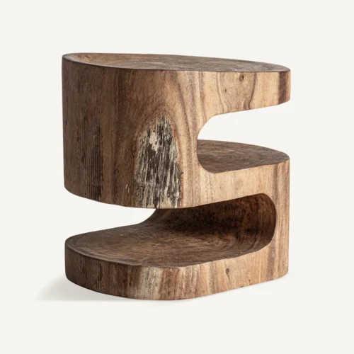 Table basse Kilkis bois de suar marron Vical Home — vue 2