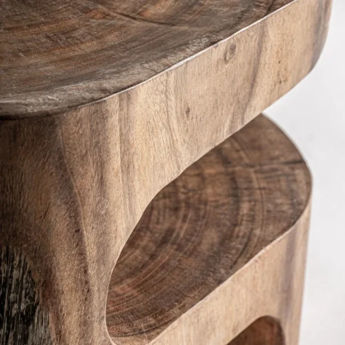 Table basse Kilkis bois de suar marron Vical Home — vue 3