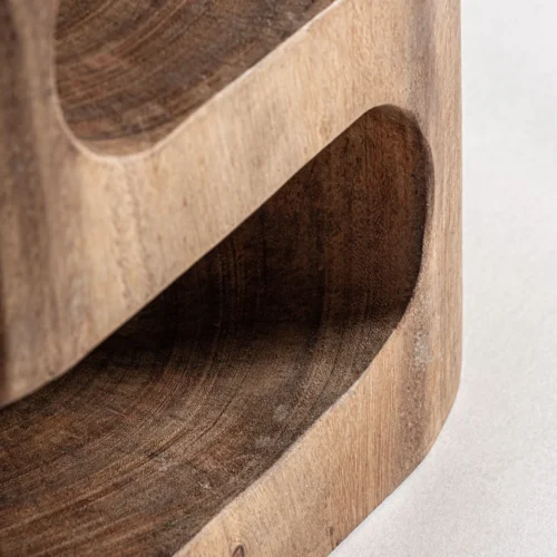 Table basse Kilkis bois de suar marron Vical Home — vue 4