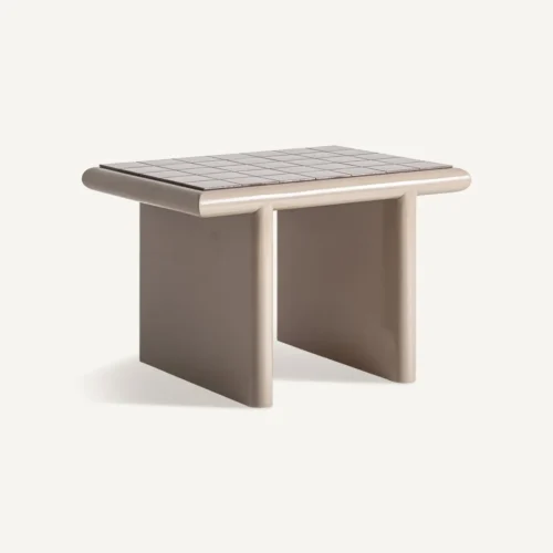 Table basse Kurten beige et marron Vical Home — vue 2