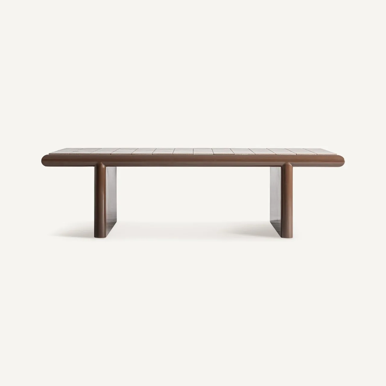 Table basse Kurten marron 146 x 66 Vical Home