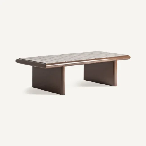 Table basse Kurten marron 146 x 66 Vical Home — vue 2