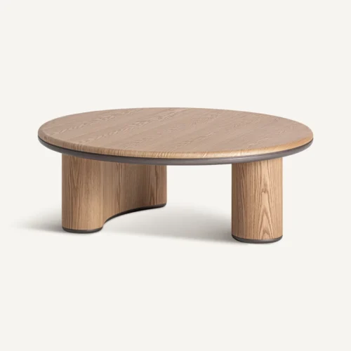 Table basse Leneo bois marron clair Vical Home — vue 2