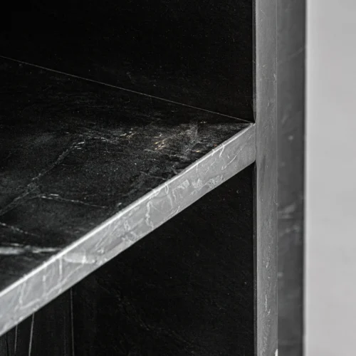 Table basse Marquina marbre noir 51 cm Vical Home — vue 5