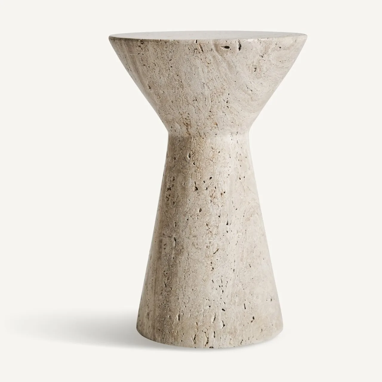 Table basse Motrus travertin crème Vical Home