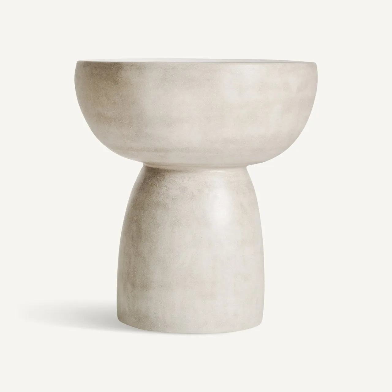 Table basse Naima grès gris 52 x 52 cm Vical Home