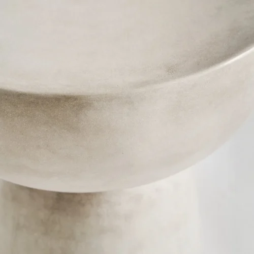 Table basse Naima grès gris 52 x 52 cm Vical Home — vue 2