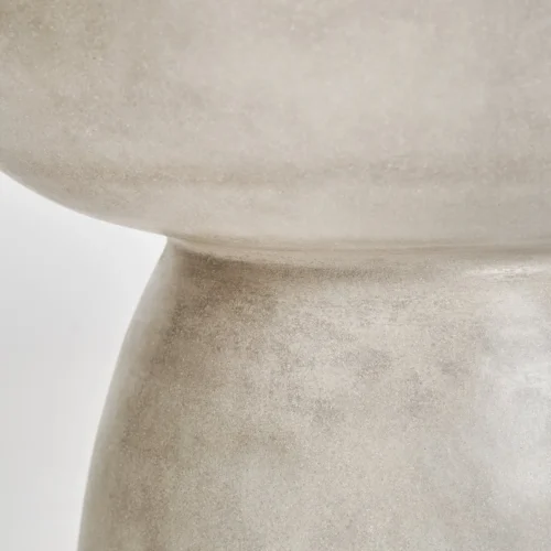 Table basse Naima grès gris 52 x 52 cm Vical Home — vue 4