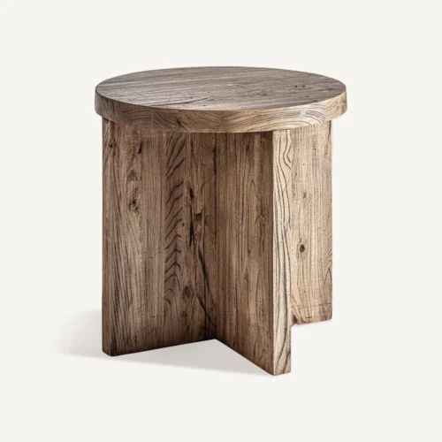 Table basse Norvik orme marron 60 cm Vical Home — vue 2