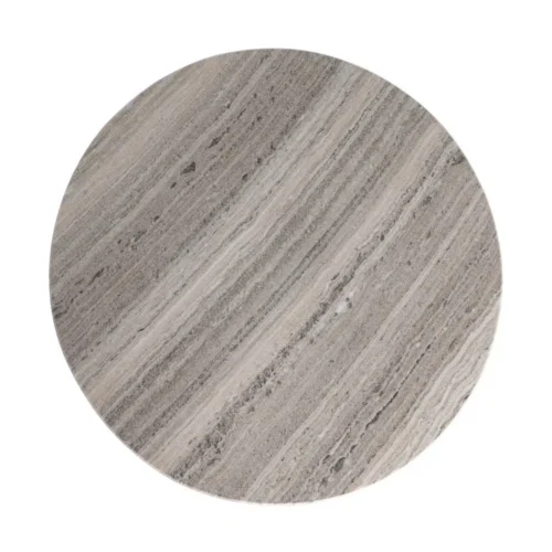 Table basse pierre naturelle beige Ixia 100 cm — vue 6