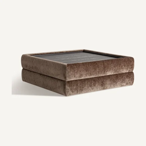 Table basse Puch marron et wengé Vical Home — vue 2