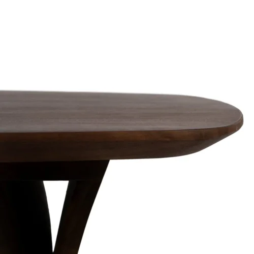 Table basse rectangulaire bois d'acacia brun Ixia 130 cm — vue 5