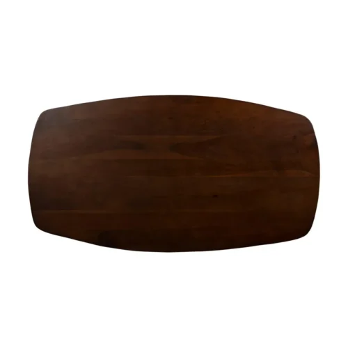 Table basse rectangulaire bois d'acacia brun Ixia 130 cm — vue 8