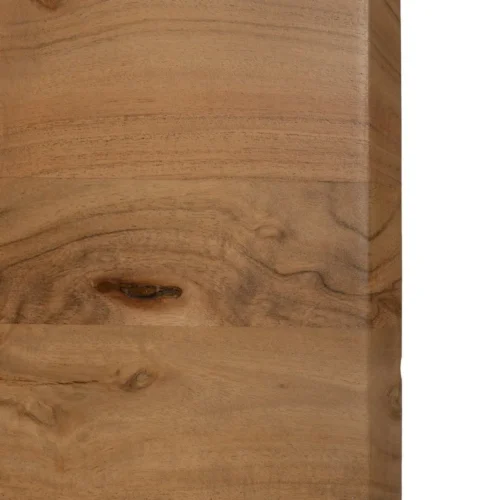 Table basse rectangulaire bois d'acacia et métal Ixia 110 cm — vue 4