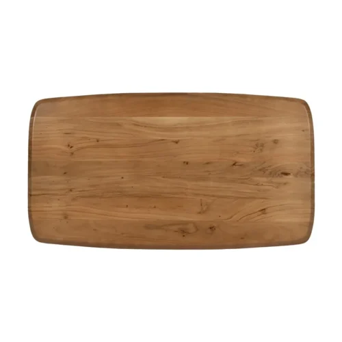 Table basse rectangulaire bois d'acacia et métal Ixia 110 cm — vue 9