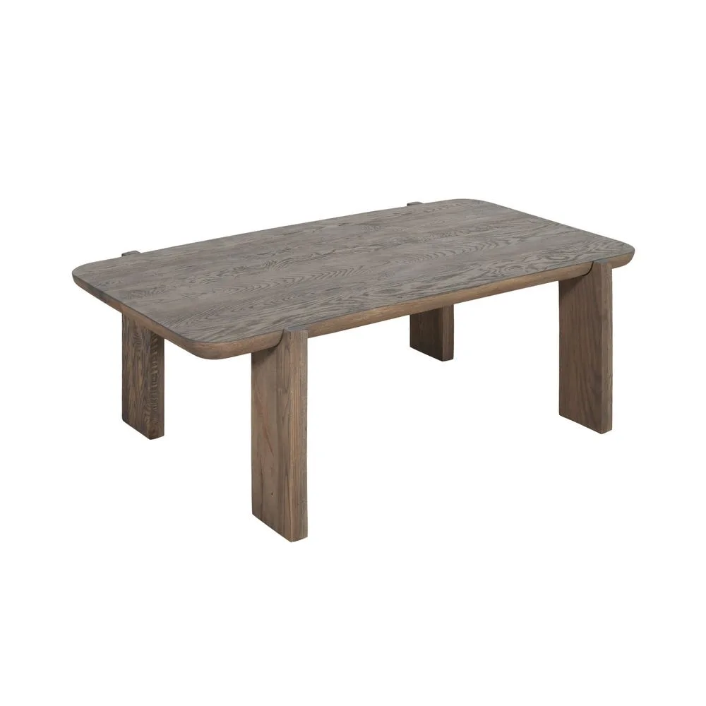Table basse rectangulaire bois de chêne Ixia 140 x 40 cm