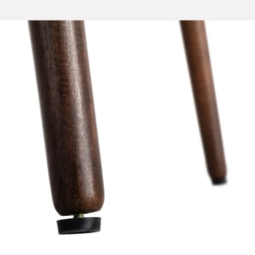 Table basse organique bois de manguier marron foncé Ixia 115 cm — vue 8