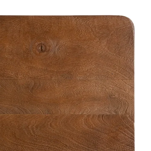 Table basse rectangulaire bois de manguier marron Ixia 115 cm — vue 7