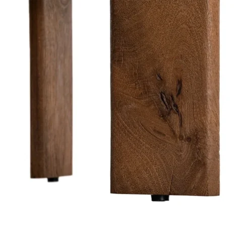 Table basse rectangulaire bois de manguier marron Ixia 115 cm — vue 9