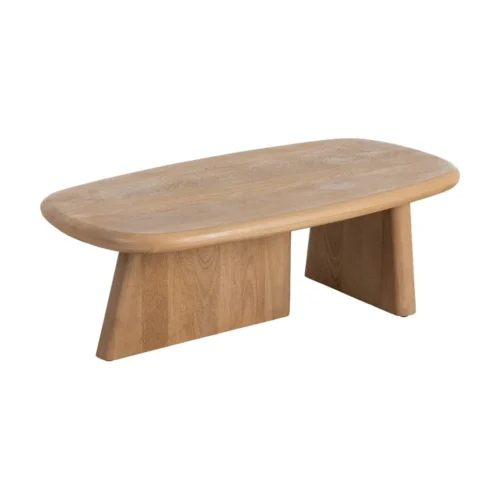 Table basse rectangulaire bois de manguier naturel Ixia 120 cm — vue 3