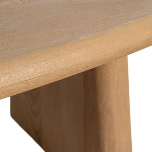 Table basse rectangulaire bois de manguier naturel Ixia 120 cm — vue 6