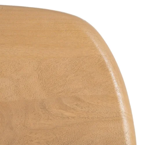 Table basse rectangulaire bois de manguier naturel Ixia 120 cm — vue 9