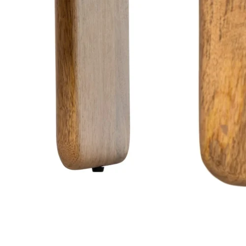 Table basse rectangulaire piètement haut bois de manguier naturel Ixia 121 cm — vue 8