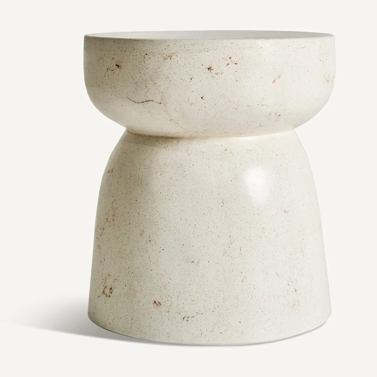Table basse Sourzac terrazzo blanc cassé Vical Home