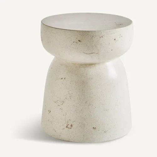 Table basse Sourzac terrazzo blanc cassé Vical Home — vue 2