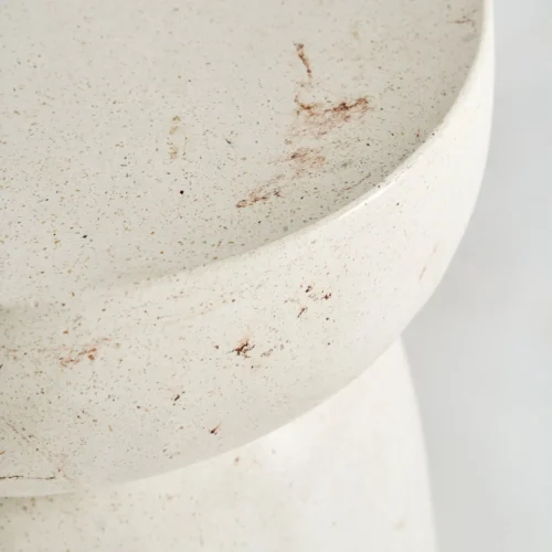 Table basse Sourzac terrazzo blanc cassé Vical Home — vue 3