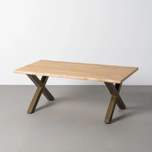 Table basse structure bois et métal Ixia 110 cm — vue 10