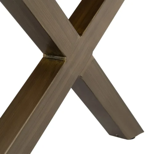 Table basse structure bois et métal Ixia 110 cm — vue 4