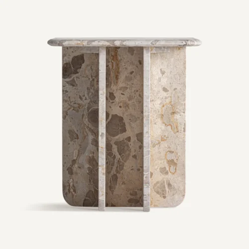 Table basse Swalmen marbre beige Vical Home