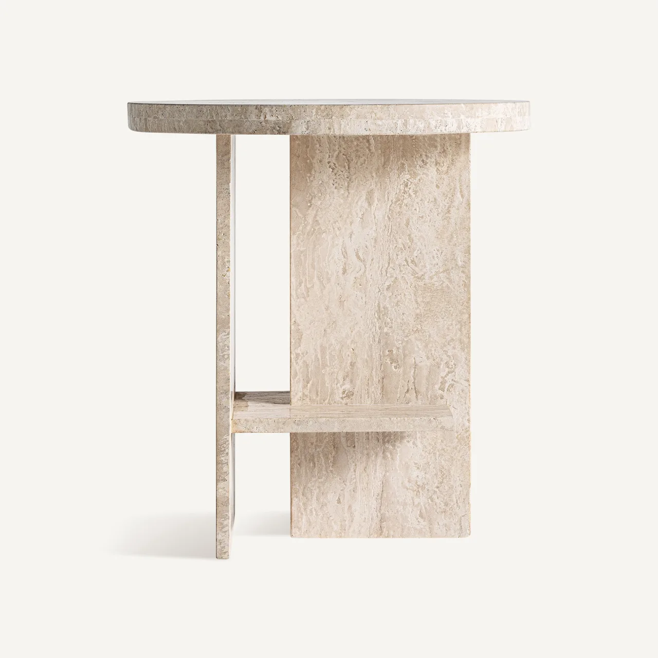 Table basse Thiennes travertin beige Vical Home