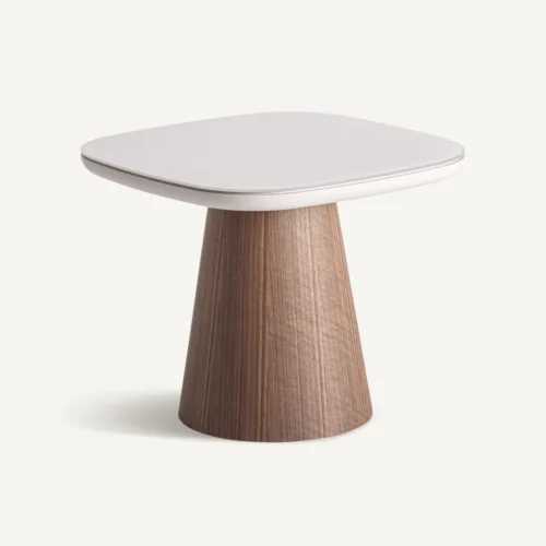 Table basse Torksey frêne et verre beige Vical Home — vue 2