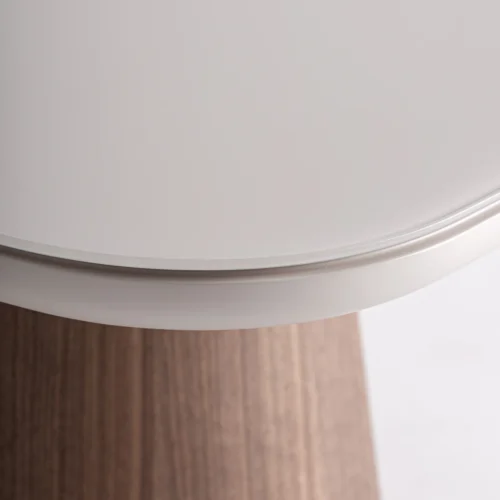 Table basse Torksey frêne et verre beige Vical Home — vue 3