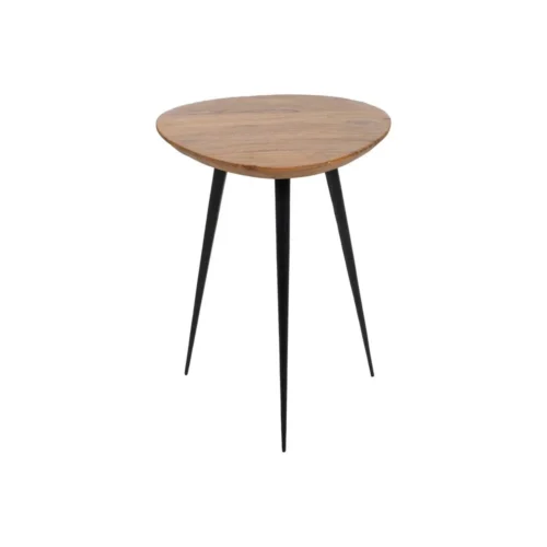 Table basse trio bois d'acacia et métal Ixia 86 cm — vue 4