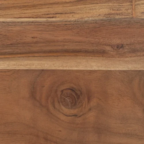 Table basse trio bois d'acacia et métal Ixia 86 cm — vue 7