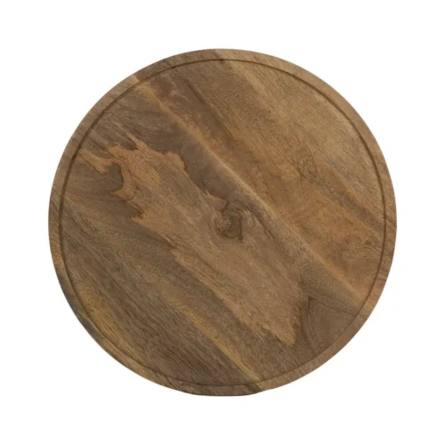 Table basse trio bois de manguier miel Ixia 46 cm — vue 10