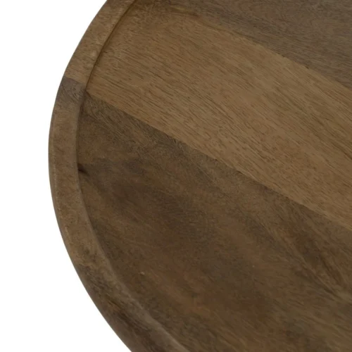 Table basse trio bois de manguier miel Ixia 46 cm — vue 6