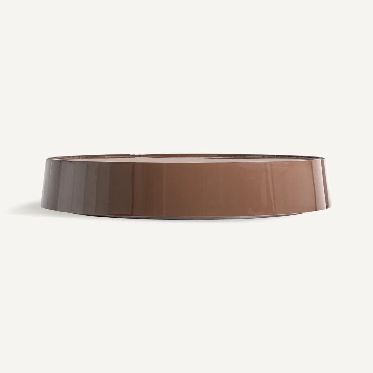 Table basse Trubia marron brillant Vical Home