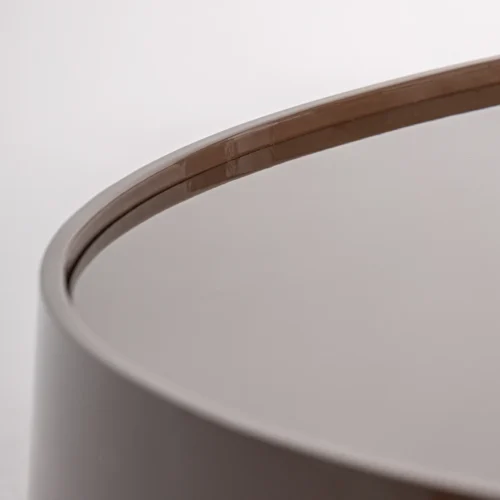 Table basse Trubia marron brillant Vical Home — vue 4