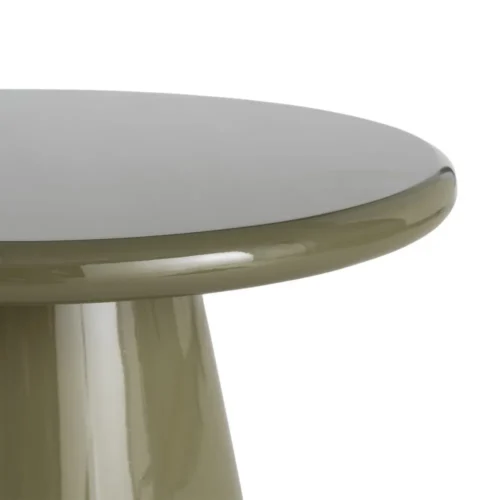 Table basse verte brillante Ixia 60 cm — vue 2