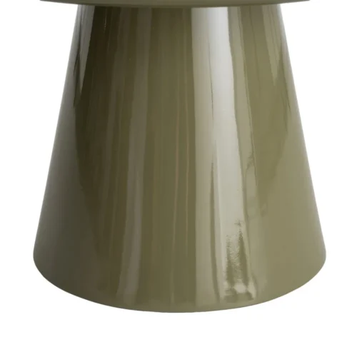 Table basse verte brillante Ixia 60 cm — vue 5
