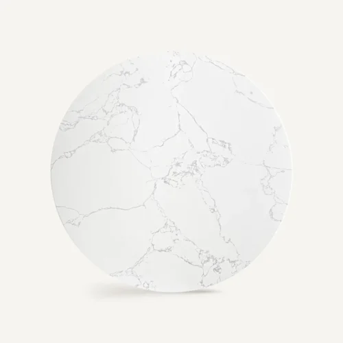 Table basse Vonnas pierre frittée blanche Vical Home — vue 6