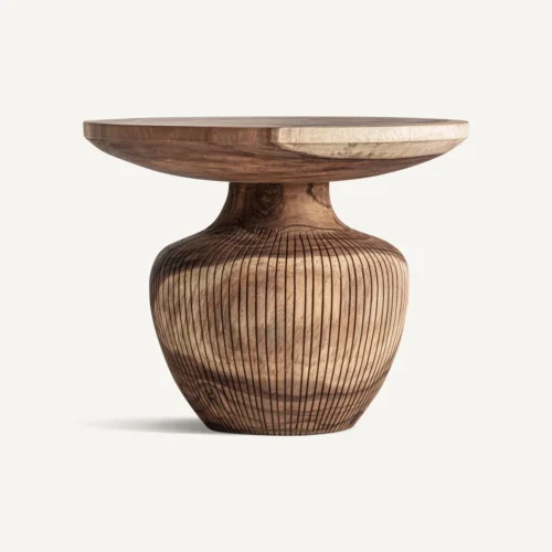 Table basse Zobue suar cannelé 59 cm Vical Home