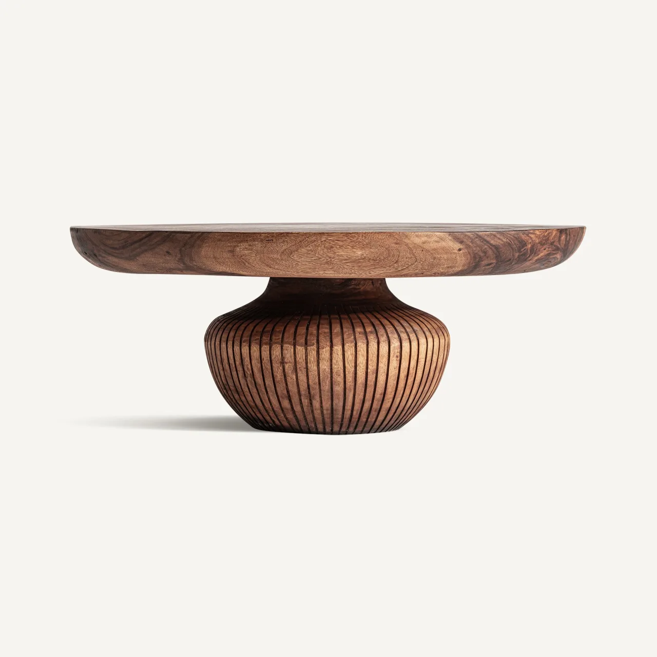Table basse Zobue suar satiné 90 cm Vical Home
